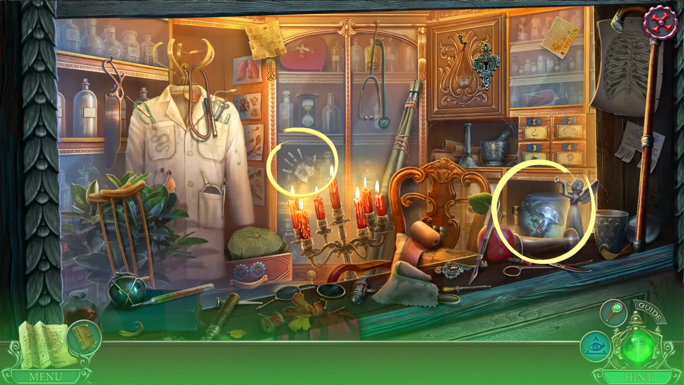 Dark City: Paris hidden object interior